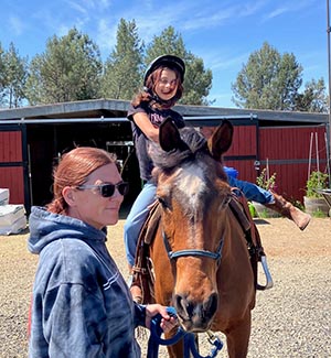 Riding a Sensitive Horse